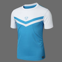Hot shirt men soccer jerseys 2017 New Mens t-shirt sportswear quick dry sport t shirt Men's Short Sleeve men t-shirt tshirt - Hobbyvillage
