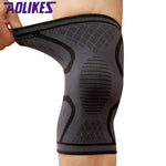 AOLIKES 1PCS Breathable Basketball Football Sport Safety Kneepad Volleyball Knee Pads Training Elastic Knee Support Knee Protect - Hobbyvillage