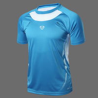 Summer Style New Soccer Jerseys T Shirt Men Camisa Masculina 2017 New Brand Sales Camisas Quick Dry Slim sports jersey - Hobbyvillage