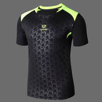 FANNAI Brand New Arrival 2017 men Designer soccer jerseys T Shirt sports Quick Dry Slim Fit Breathabl shirts Tops & Tees M_XXXL - Hobbyvillage