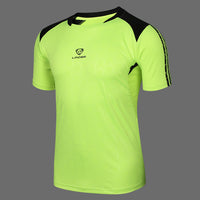 FANNAI Brand New Arrival 2017 men Designer soccer jerseys T Shirt sports Quick Dry Slim Fit Breathabl shirts Tops & Tees M_XXXL - Hobbyvillage
