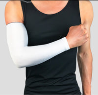 1PCS High Elastic Basketball Arm Sleeve Armband Soccer Volleyball Elbow Support Brace Cotovelo De Basquete Sports Safety - Hobbyvillage