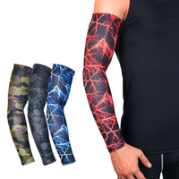 1PCS Breathable Sports Safety Elbow Arm Volleyball Cycling Basketball Elastic Long Arm Sleeve Soft Elbow Support Protector - Hobbyvillage