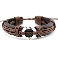 Volleyball Football Soccer Softball Lacrosse Hockey Basketball Calisthenics Charm Leather Bracelets Women Men Unisex Jewelry - Hobbyvillage